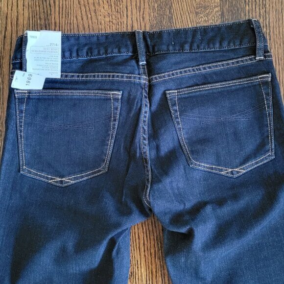 New GAP Sexy Boot Cut Jeans 1969 Women's Size 27 4r New With Tags NWT - Picture 6 of 11